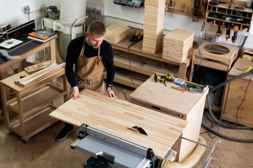 Floating bathroom vanity with drawers